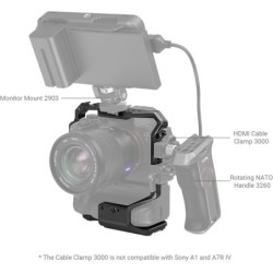 Smallrig 3594 Cage para Cámara Sony Alpha 7SIII 7IV 7R IV 1 con Grip VG-C4EM | Compra Smallrig 3594 Cage para Cámara Sony Alpha 