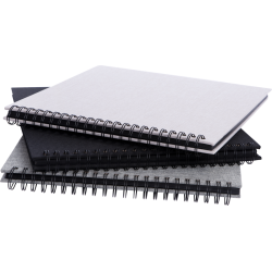 Focus Álbum Essence Wire-O 30x30 Grey con Hojas Negras | Compra Focus Álbum Essence Wire-O 30x30 Grey con Hojas Negras | Precio 