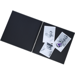 Focus Álbum Essence Wire-O 30x30 Grey con Hojas Negras | Compra Focus Álbum Essence Wire-O 30x30 Grey con Hojas Negras | Precio 
