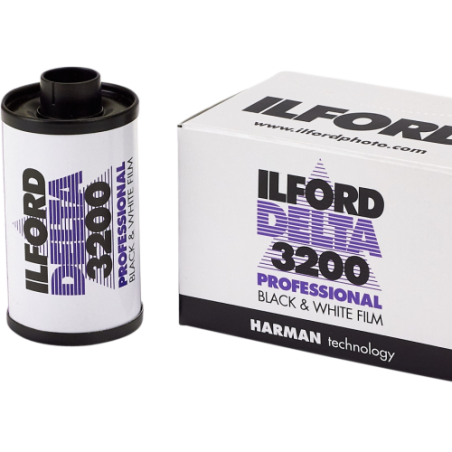Ilford Delta 3200 35mm 36 Exp. | Compra Ilford Delta 3200 35mm 36 Exp. | Precio Ilford Delta 3200 35mm 36 Exp. | película blanco