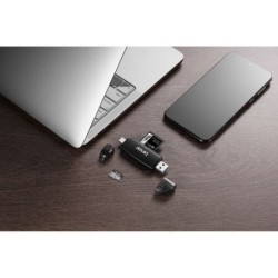 Lexar Lector Dual Slot SD/microSD USB 3.1 A & C | Compra Lexar Lector Dual Slot SD/microSD USB 3.1 A & C | Precio Lexar Lector D