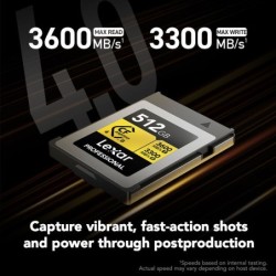 Lexar CFexpress Pro Type B Gold 4.0 512GB | Compra Lexar CFexpress Pro Type B Gold 4.0 512GB | Precio Lexar CFexpress Pro Type B