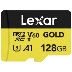 Lexar microSDXC Gold Series UHS-II 128GB V60 | Compra Lexar microSDXC Gold Series UHS-II 128GB V60 | Precio Lexar microSDXC Gold