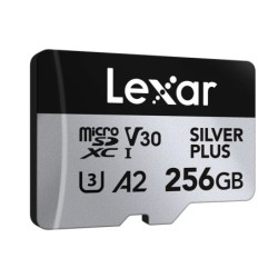 Lexar microSDXC Silver Plus UHS-I 256GB V30 | Compra Lexar microSDXC Silver Plus UHS-I 256GB V30 | Precio Lexar microSDXC Silver