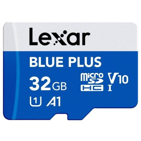 Lexar microSDHC Blue Plus UHS-I 32GB V10 | Compra Lexar microSDHC Blue Plus UHS-I 32GB V10 | Precio Lexar microSDHC Blue Plus UH