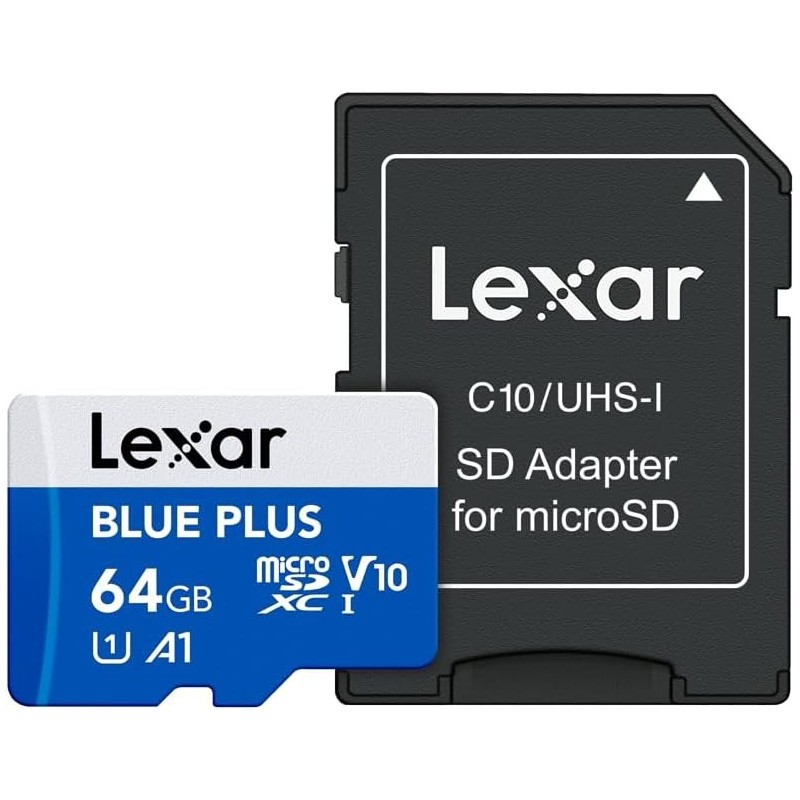 Lexar microSDXC Blue Plus UHS-I 64GB V30 | Compra Lexar microSDXC Blue Plus UHS-I 64GB V30 | Precio Lexar microSDXC Blue Plus UH