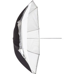 Elinchrom Paraguas 2 en 1 - 85 cm | paraguas fotográfico | paraguas reflector | paraguas reflector y difusor 2 en 1