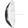 Elinchrom Paraguas 2 en 1 - 85 cm | paraguas fotográfico | paraguas reflector | paraguas reflector y difusor 2 en 1
