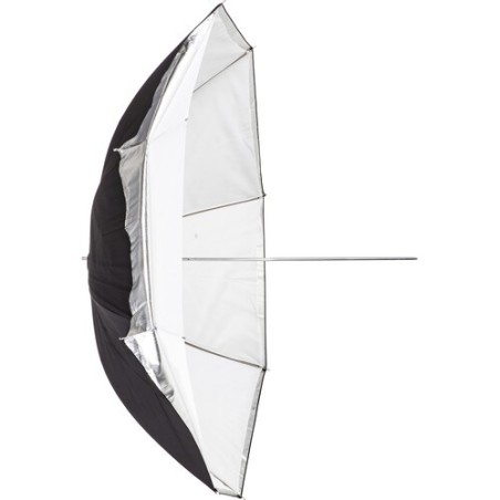 Elinchrom Paraguas 2 en 1 - 105 cm | paraguas fotográfico | paraguas reflector | paraguas reflector y difusor 105cm para estudio