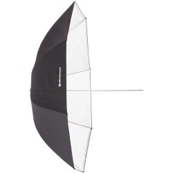 Elinchrom Paraguas 2 en 1 - 105 cm | paraguas fotográfico | paraguas reflector | paraguas reflector y difusor 105cm para estudio