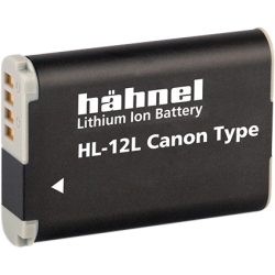 Hähnel Batería Compatible Canon NB-12L | Batería recargable para cámaras compactas Canon PowerShot