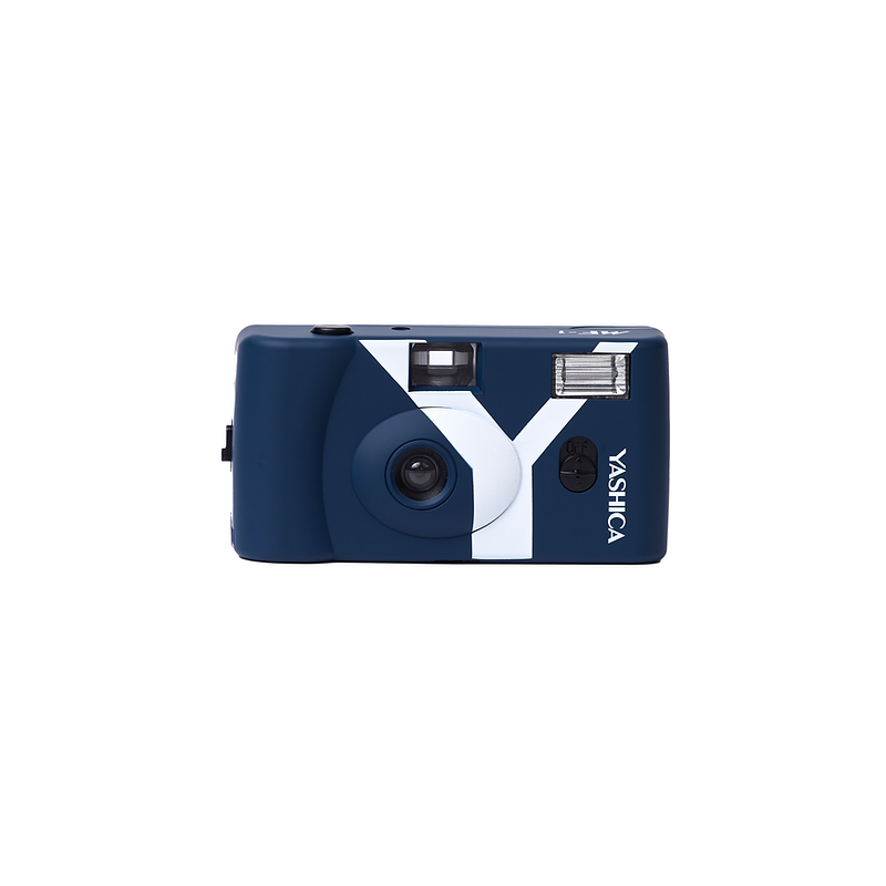 Yashica MF-1 Snapshot Art Camera Y Edition Dark Blue con Película | Compra Yashica MF-1 Snapshot Art Camera Y Edition Dark Blue 