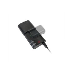 Hähnel Cargador Universal Unipal Mini II | Cargador compacto para baterías de cámara y dispositivos USB