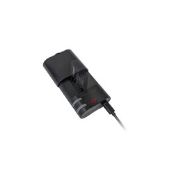 Hähnel Cargador Universal Unipal Mini II | Cargador compacto para baterías de cámara y dispositivos USB