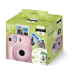 Fujifilm Pack Iconique Instax Mini 12 Rosa | Compra Instax Mini 12 Rosa | Precio Instax Mini 12 Rosa | camara instantanea rosa