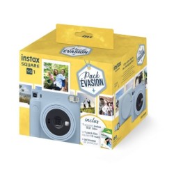 Fujifilm Pack Evasion Instax SQ1 Blue | Compra Fujifilm Instax SQ1 Blue | Precio Instax SQ1 Blue | camara instantanea cuadrada