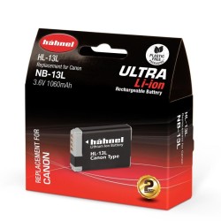 Hähnel Batería Compatible Ultra Canon NB-13L | Batería ULTRA de alto rendimiento para cámaras compactas Canon PowerShot