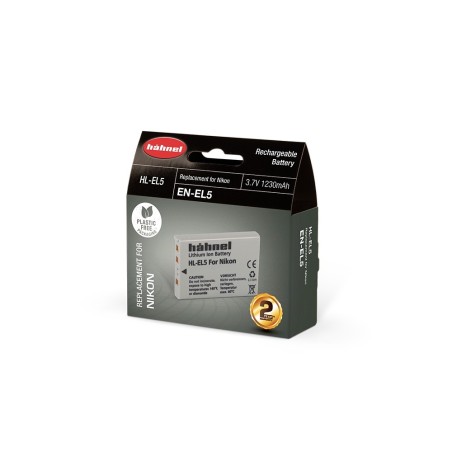 Hähnel Batería Compatible Nikon EN-EL5 | Batería recargable para cámaras Nikon Coolpix