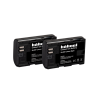 Hähnel Batería Compatible Canon LP-E6 Twin | Pack de 2 baterías recargables para cámaras Canon EOS
