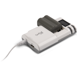 Hähnel Cargador Unipal Plus Blanco | cargador universal baterías | cargador multi batería | cargador universal pantalla lcd