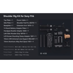 SmallRig 4124 | Compra SmallRig 4124 | Precio SmallRig 4124 | cage kit Sony FX6