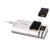 Hähnel Cargador Unipal Plus Blanco | cargador universal baterías | cargador multi batería | cargador universal pantalla lcd