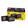 Hähnel Batería Compatible Sony NP-FZ100 Twin | Pack de 2 baterías recargables para cámaras Sony Alpha