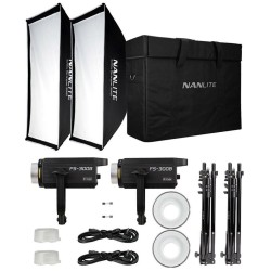 Compra Nanlite FS-300B Proyector LED + Soporte | Kit de Iluminación Profesional con Temperatura Ajustable