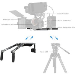 SmallRig 4181 | Compra SmallRig 4181 | Precio SmallRig 4181 | shoulder rig hombro profesional SmallRig