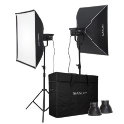 Compra Nanlite FS-300B Proyector LED + Soporte | Kit de Iluminación Profesional con Temperatura Ajustable