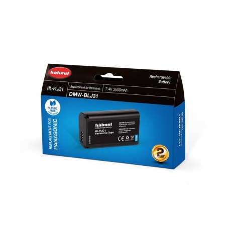 Hähnel Batería Compatible Panasonic DMW-BLJ31 | Batería recargable de alta capacidad para Panasonic Lumix S1 y S1R