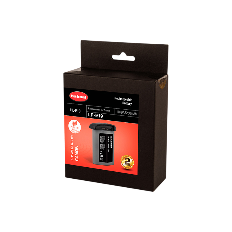 Hähnel Batería Compatible Canon LP-E19 | Batería de alto rendimiento para cámaras Canon EOS 1D X
