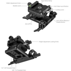 SmallRig 4233 | Compra SmallRig 4233 | Precio SmallRig 4233 | placa ajustable altura universal Arca Manfrotto
