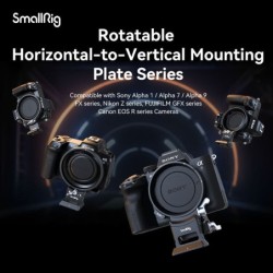 SmallRig 4300 | Compra SmallRig 4300 | Precio SmallRig 4300 | placa giratoria horizontal vertical Canon EOS R