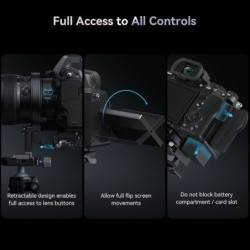 SmallRig 4300 | Compra SmallRig 4300 | Precio SmallRig 4300 | placa giratoria horizontal vertical Canon EOS R