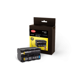 Hähnel Batería Compatible Sony NP-F750 | Batería de alta capacidad para cámaras de vídeo y luces LED Sony