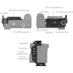 SmallRig 4337 | Compra SmallRig 4337 | Precio SmallRig 4337 | half cage Sony Alpha 6700 6600 6500 6400