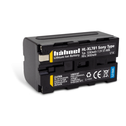 Hähnel Batería Compatible Sony NP-F750 | Batería de alta capacidad para cámaras de vídeo y luces LED Sony