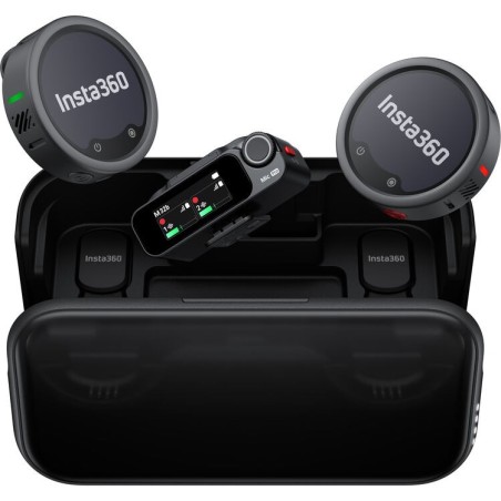 Insta360 Mic Pro 2TX 1RX | Compra Insta360 Mic Pro | Precio Insta360 Mic Pro | micrófono inalámbrico 2.4GHz doble transmisor
