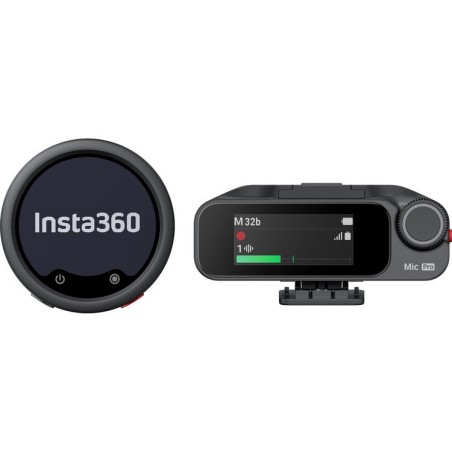 Insta360 Mic Pro 1TX 1RX | Compra Insta360 Mic Pro | Precio Insta360 Mic Pro | micrófono inalámbrico 2.4GHz cámara