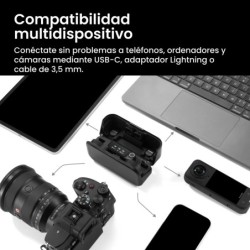 Insta360 Mic Pro 1TX 1RX | Compra Insta360 Mic Pro | Precio Insta360 Mic Pro | micrófono inalámbrico 2.4GHz cámara