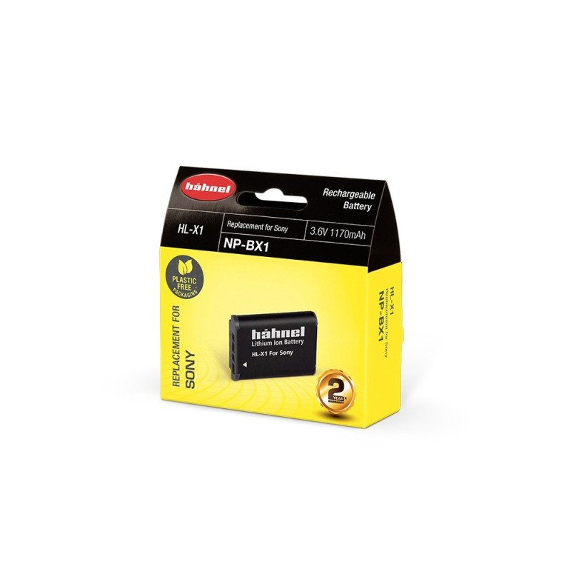 Hähnel Batería Compatible Sony NP-BX1 | Batería recargable compacta para cámaras Sony Cyber-shot