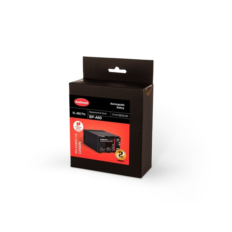 Hähnel Batería Compatible Canon Pro BP-A60 | Batería profesional de alto rendimiento para cámaras de cine Canon