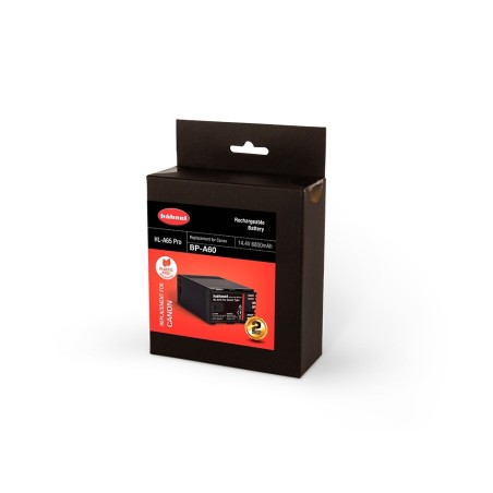 Hähnel Batería Compatible Canon Pro BP-A60 | Batería profesional de alto rendimiento para cámaras de cine Canon