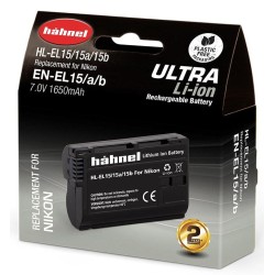 Hähnel Batería Compatible Nikon EN-EL15 ULTRA | Batería de alto rendimiento para cámaras Nikon Z y DSLR