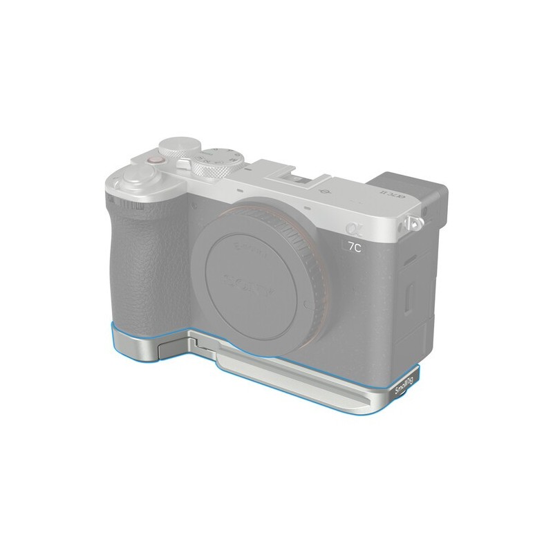 SmallRig 4439 Silver Bottom Plate Sony A7C II | Compra SmallRig 4439 | placa base plata sony alpha 7c ii 7cr