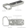 SmallRig 4439 Silver Bottom Plate Sony A7C II | Compra SmallRig 4439 | placa base plata sony alpha 7c ii 7cr