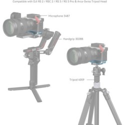 SmallRig 4439 Silver Bottom Plate Sony A7C II | Compra SmallRig 4439 | placa base plata sony alpha 7c ii 7cr