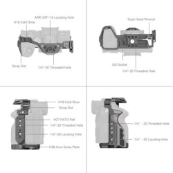 SmallRig 4481 HawkLock Cage Sony A7 | Compra SmallRig 4481 | cage hawklock sony alpha 7rv 7iv 7siii a1