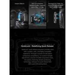 SmallRig 4485 HawkLock Side Handle Rotatorio | Compra SmallRig 4485 | side handle hawklock rotatorio liberacion rapida
